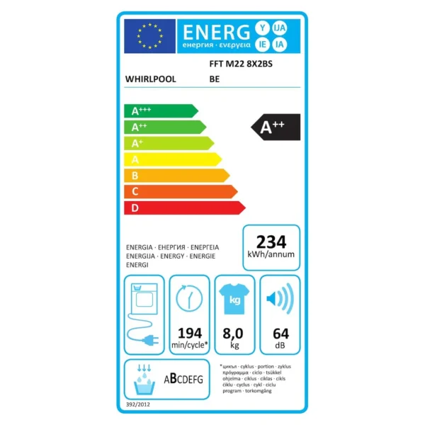 Whirlpool FFT M22 8X2BS BE - Afbeelding 5