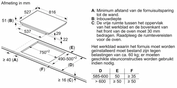BOSCH PIV895FC5E Inductie kookplaat - Afbeelding 4